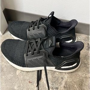 Black and White Adidas Ultraboost Women’s Size 8